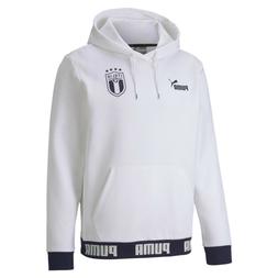 ITALIA FIGC FELPA CAPPUCCIO BIANCA RINASCIMENTO 2019-20 ITAL