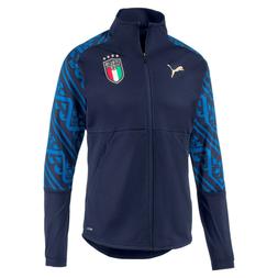 ITALIA FIGC FELPA PRESENTAZIONE STADIUM BLU 2019-21 PUMA ITA