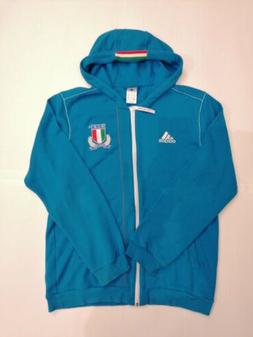 Adidas Italia rugby Felpa tuta Jacket vintage anni 90 Taglia