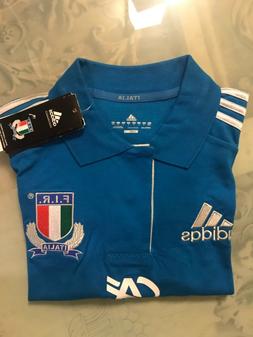ITALIA Squadra Nazionale 2012 2013 RUGBY POLO JERSEY SHIRT A