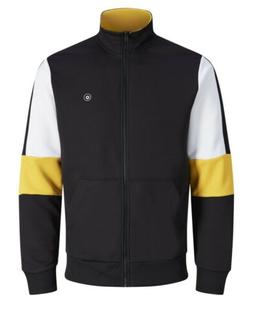 JACK & JONES Out Sweat Zip Felpa Acetato Black Nero 12148727