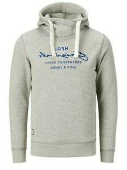 Jack & Jones Uomo Taglie Forti Pullover Sopra Maglia con Cap