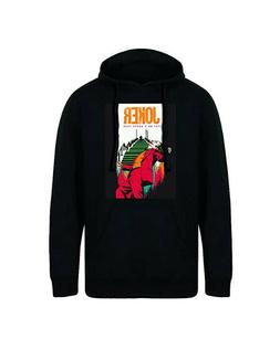 Joker felpa cappuccio 1 tasche abbigliamento Batman DC Comic
