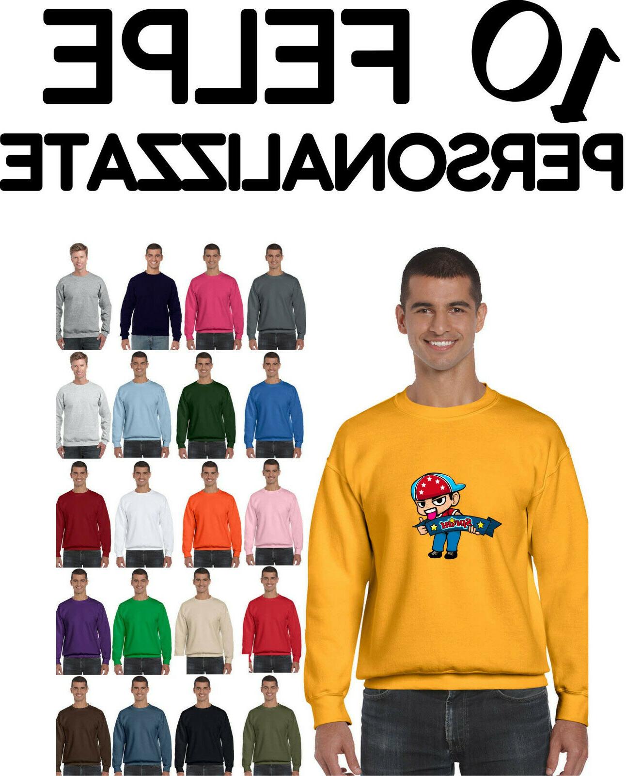 10 felpe personalizzate con foto immagine scritta