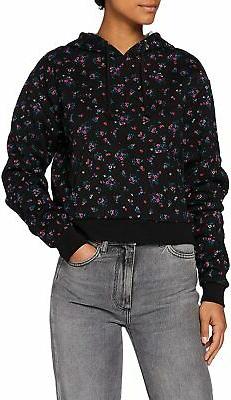 105476 Vans Beauty Floral Hoodie Felpa con Cappuccio, Nero, 