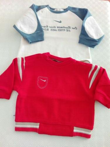 2 felpe bambino 6 mesi