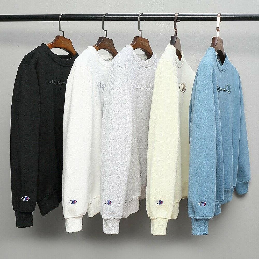 2020 champion felpa da uomo girocollo pullover