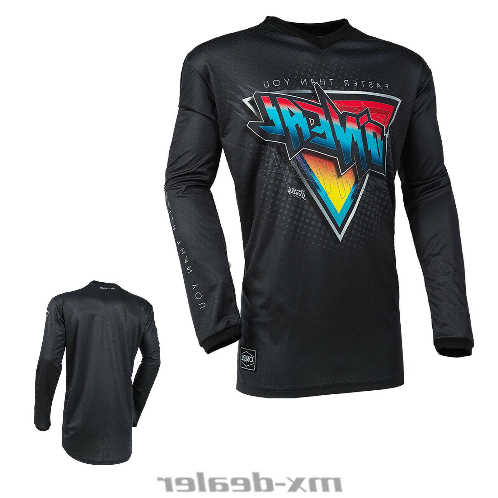 2021 o neal element speedmetal nero jersey