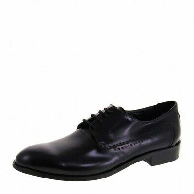 5843 uomo elegante scarpe pelle nera made