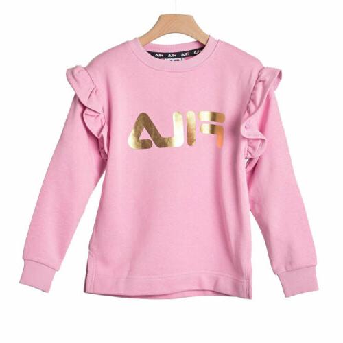 abbigliamento 688037 felpa kids lara logo crew