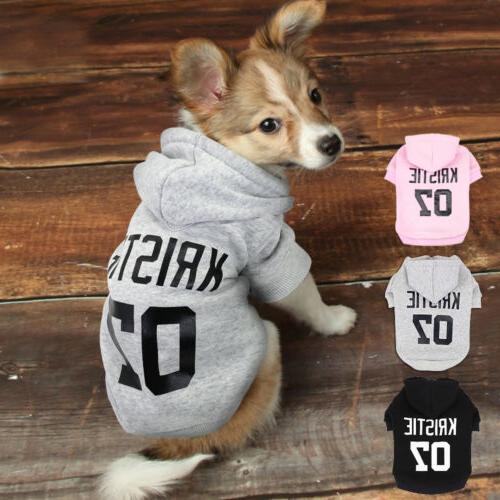 abbigliamento invernale pile felpa per cani numero