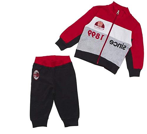 ac tuta neonato felpata full zip art
