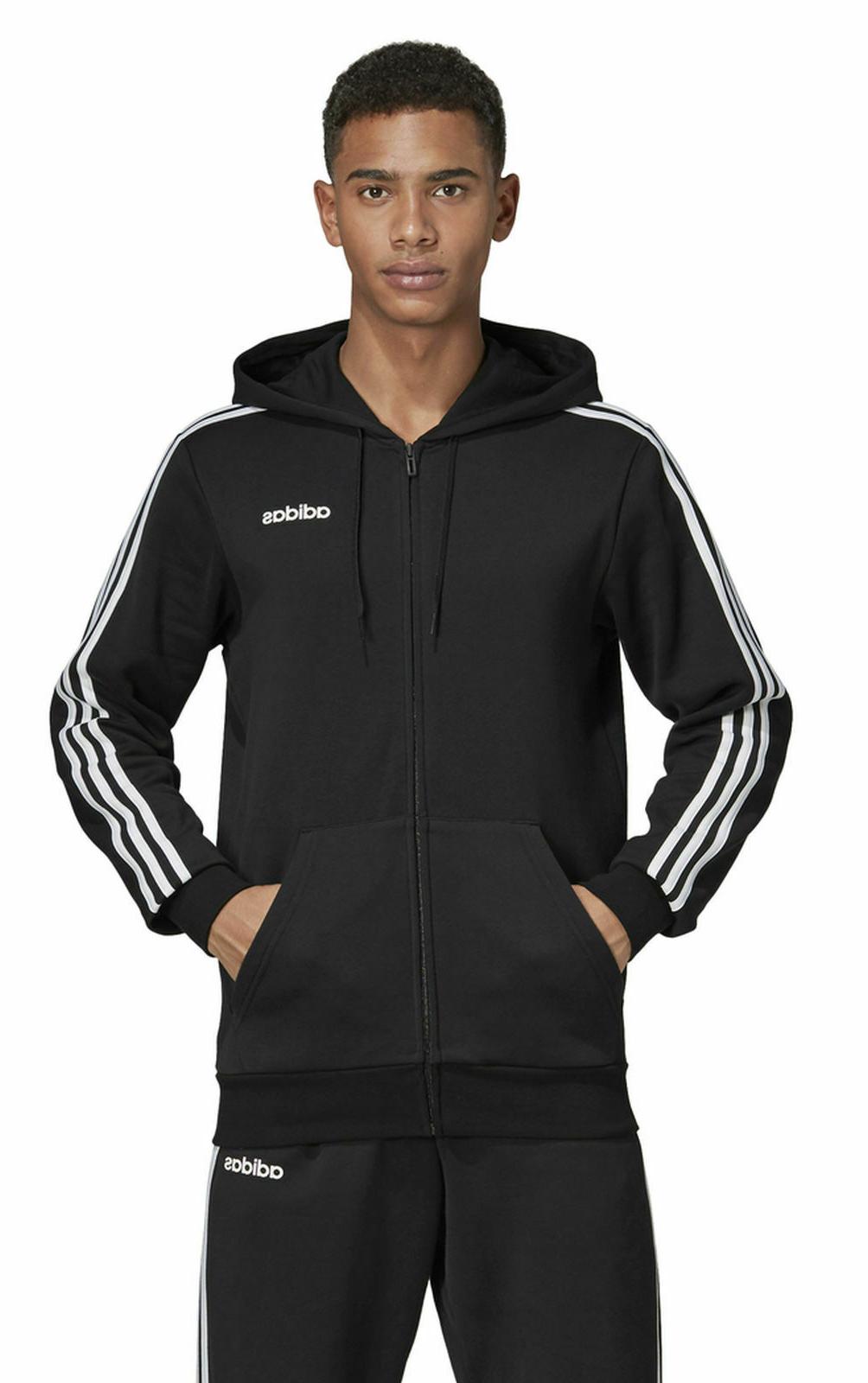adidas performance uomo giacca con cappuccio ess