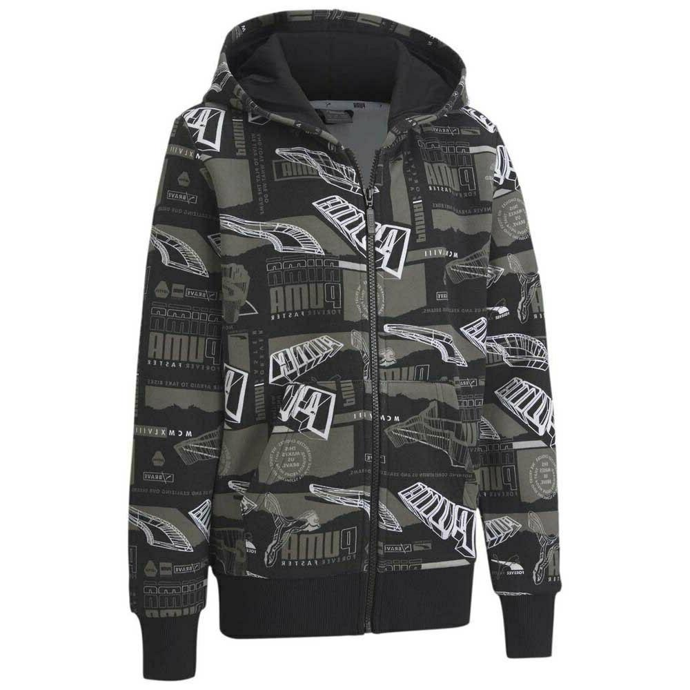 alpha aop full zip hoodie fl b