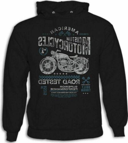 american personalizzato motocicletta da uomo con cappuccio