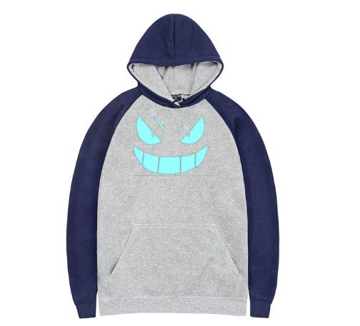anime pokemon go gengar luminoso felpa con