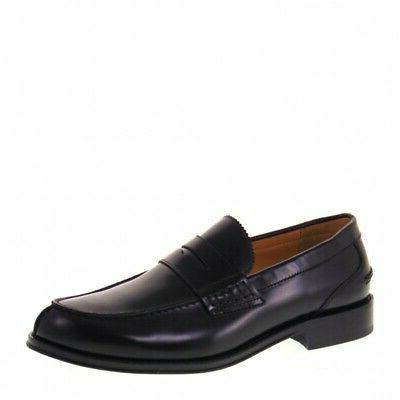 antica cuoieria 20279 mocassini uomo invernale pelle