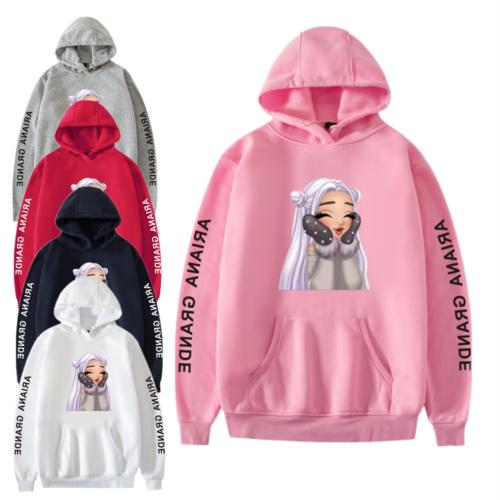 ariana grande felpa con cappuccio uomini e