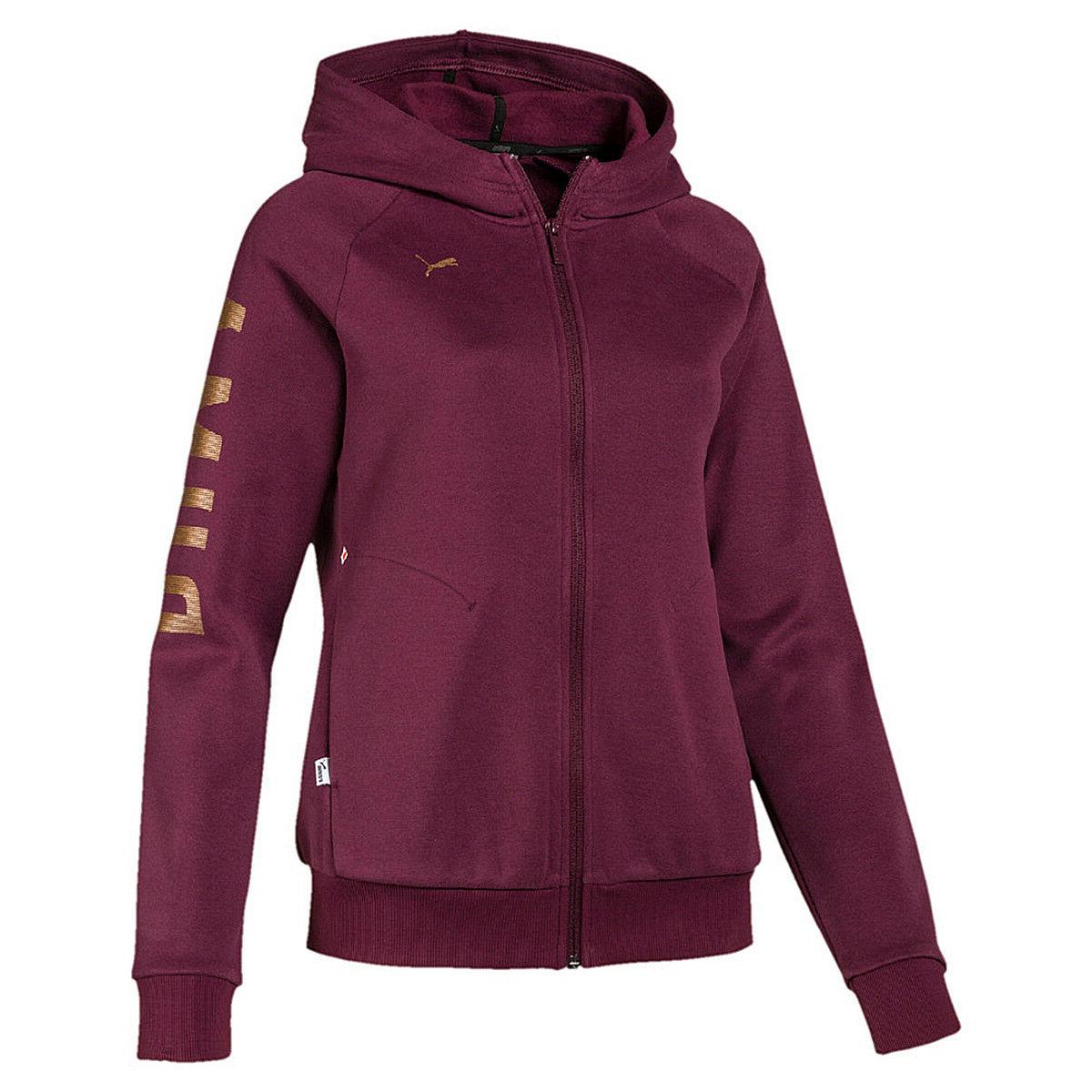 athletic fz hoody fl donna felpa con