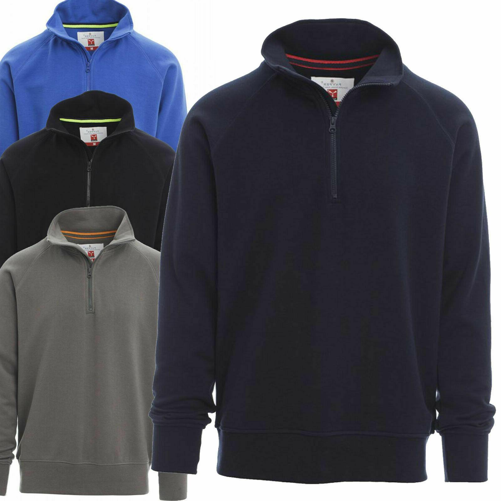 austin felpa da uomo con mezza zip