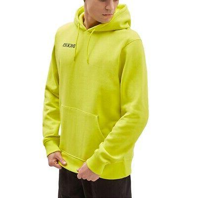 baldwin hooded sweatshirt cappuccio felpa verde fluo