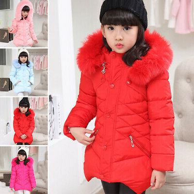 bambine inverno pelliccia con cappuccio felpe giacca