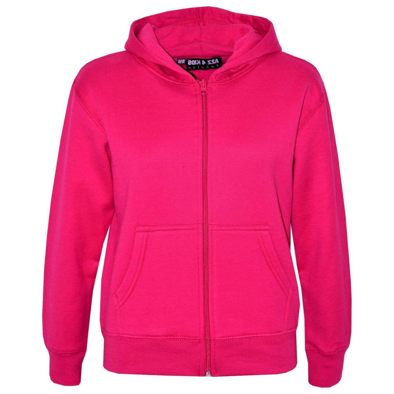 bambine unisex semplice pile felpa rosa con