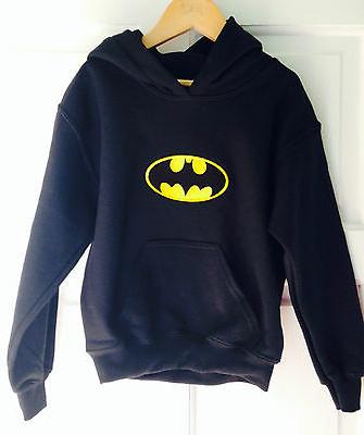 bambini bambini personalizzato batman felpa con cappuccio