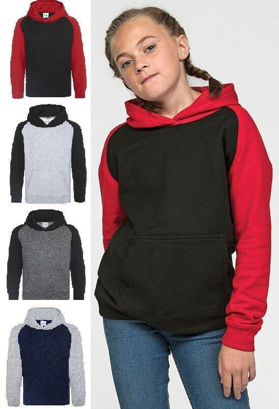 bambini baseball casual manica lunga felpa con
