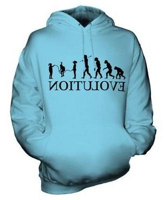 bambini saltare evolution of man unisex felpa