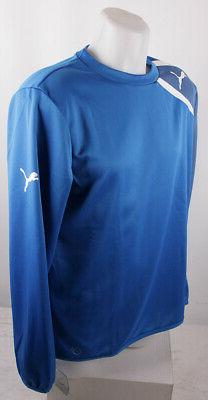 PUMA Bambini Sweatshirt Spirit Sportivo Blu/Bianco 176