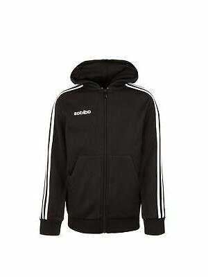 bambino dv1823 nero con cappuccio autunno inverno