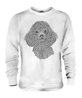 barboncino bozze unisex stampa maglione grande dono