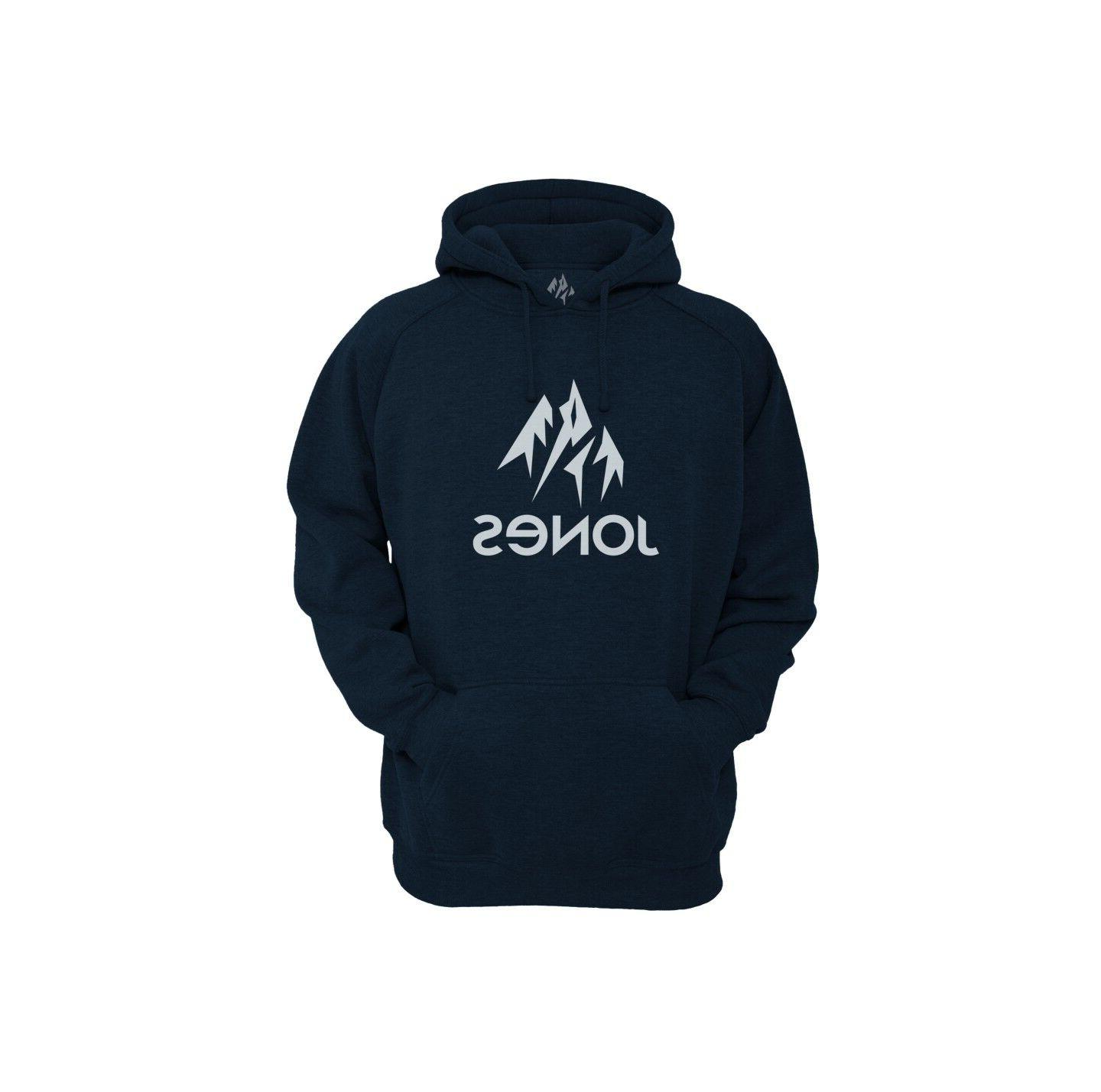 base felpa con cappuccio blu marino offerta