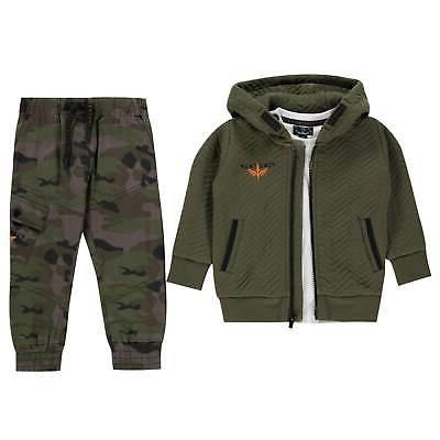 bimbo neonato cargo pantaloni maglietta felpa con