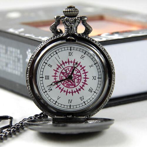 black butler sebastian orologio da tasca costume