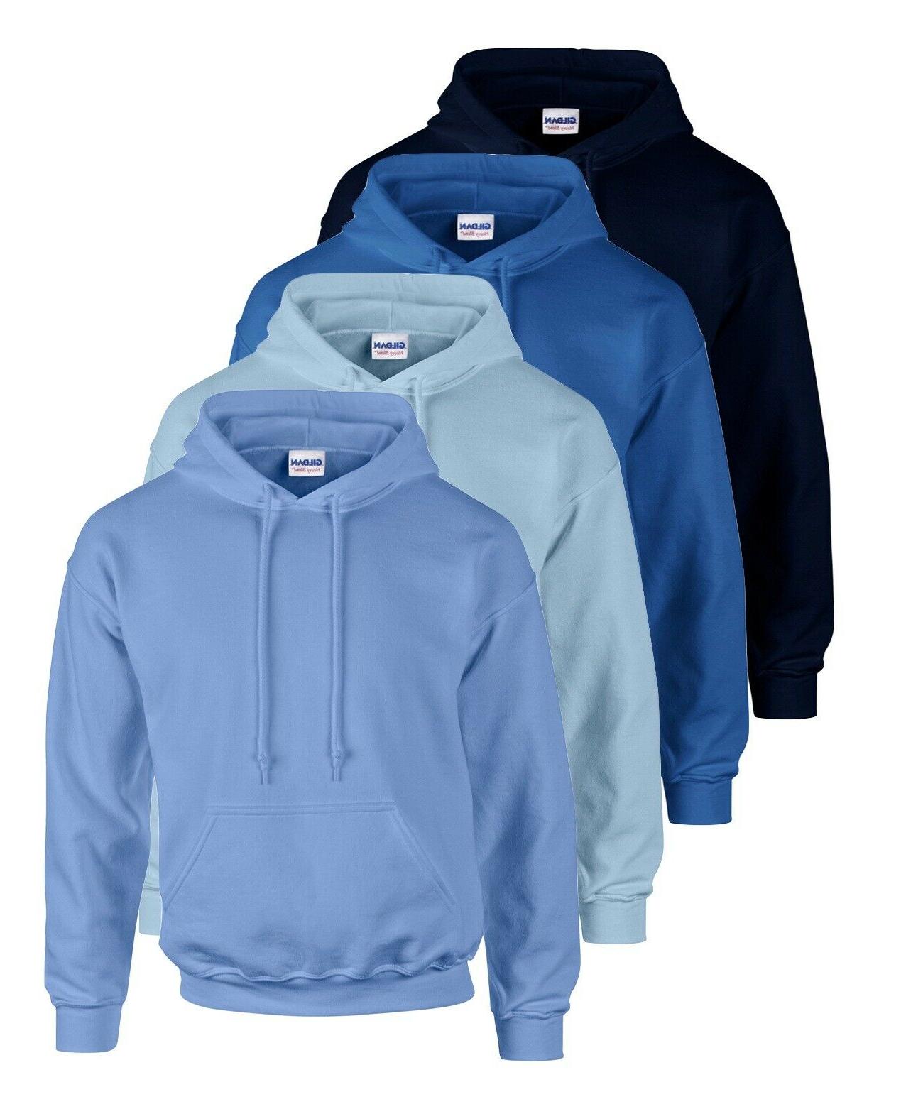 blu heavy blend felpa con cappuccio felpa