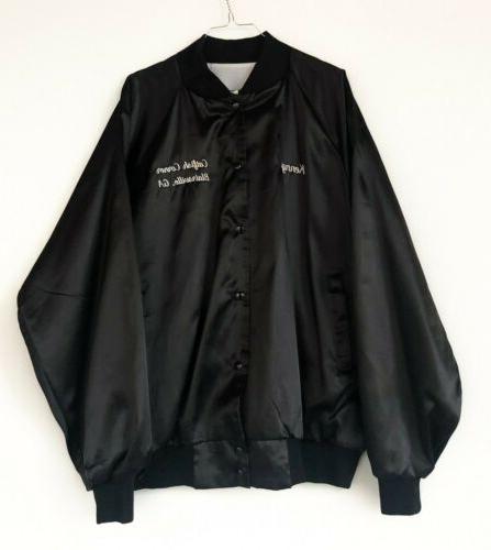 bomber satin 90s usa tgxl