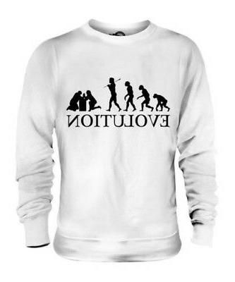 braccio wrestling evoluzione umana unisex maglione uomo