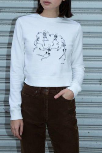 brandy melville bianco corto cotone tommy danza