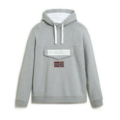 burgee win felpa uomo np0a4ena 160 grey