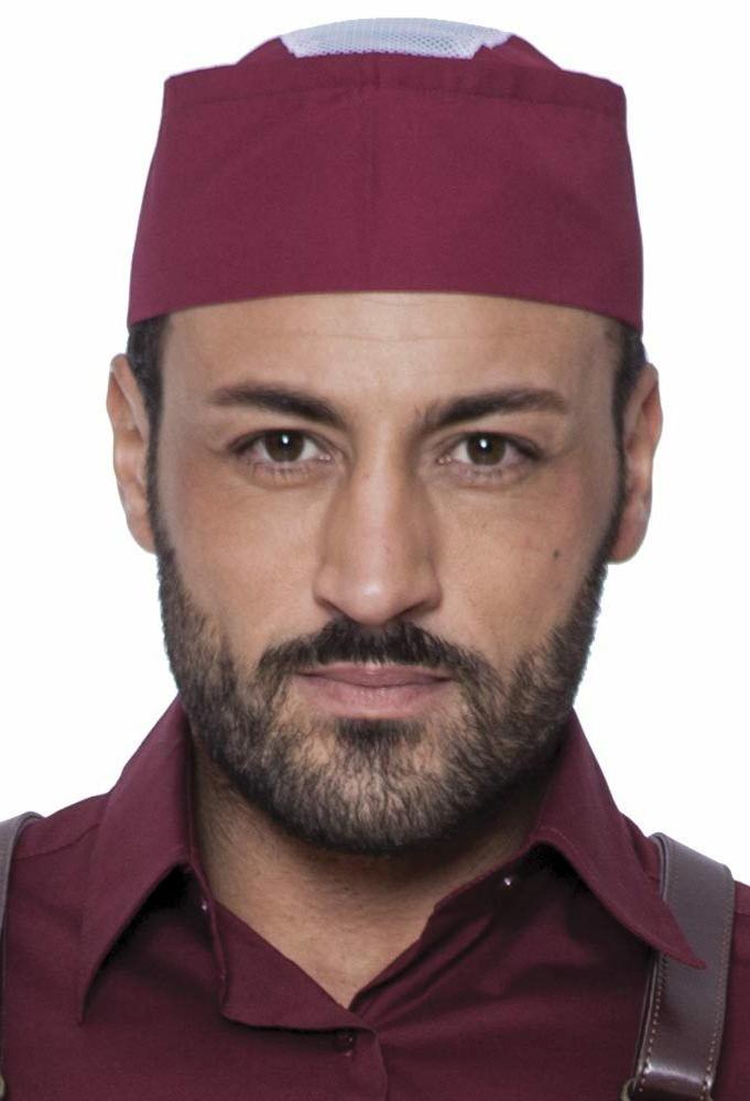bustina con rete uomo berretto colori 11