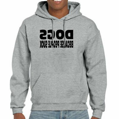 cani perche persone succhiare felpa unisex animali