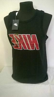 Canottiera uomo NIKE in cotone colore nero  con scritta