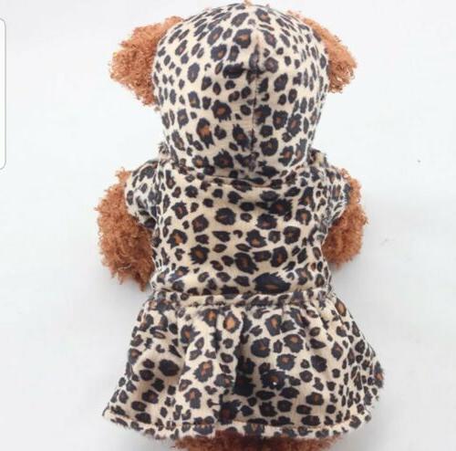 cappottino in felpa per cane abbigliamento imbottito