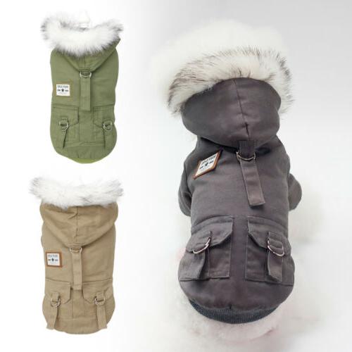cappotto per cani giacca piccoli vestiti felpa