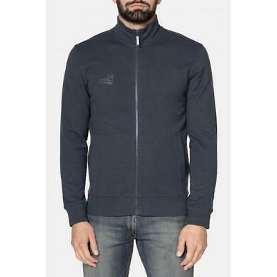 carrera felpa leggera uomo blu scuro