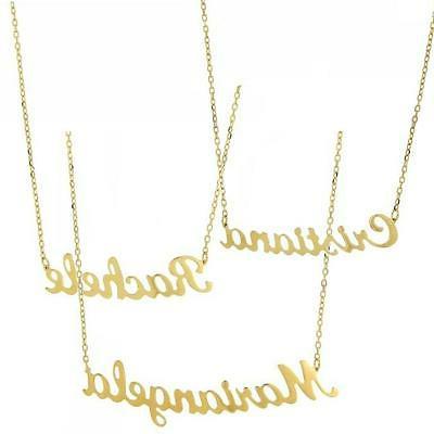 collana donna rolo con nome argento 925