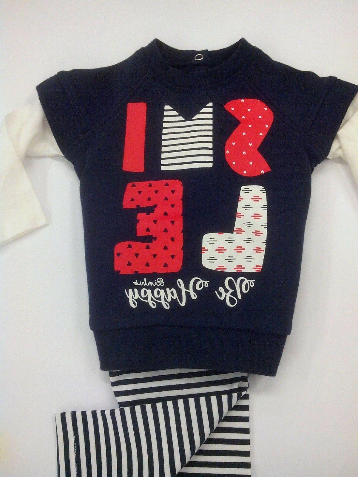 completo bimba top felpa leggings mis 6