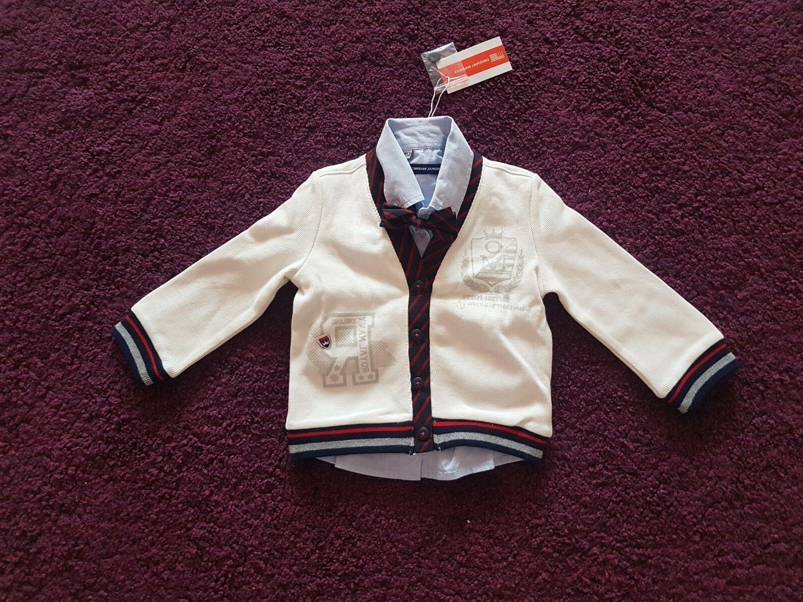completo bimbo 6 9 mesi camicia cardigan